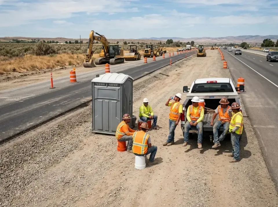 highway-road-construction-crew-007 — frequently asked questions, Porta Potty and Restroom Rentals in Hialeah, FL